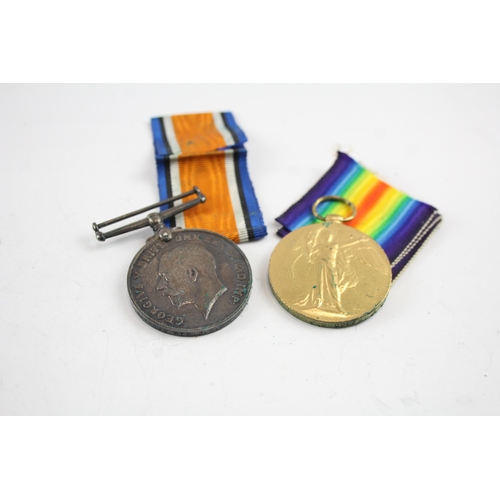 504 - WW1 Medal Pair G-12641 Pte J. S. Coles R. Fusiliers x 2