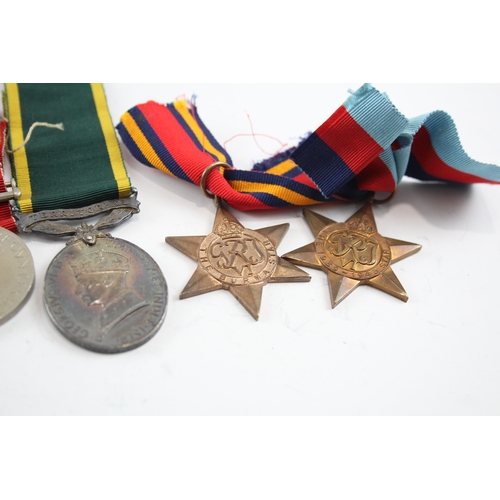 509 - WW2 Burma Star Territorial Medal Group, Territorial 2037043 Gnr W. J. Hope RA