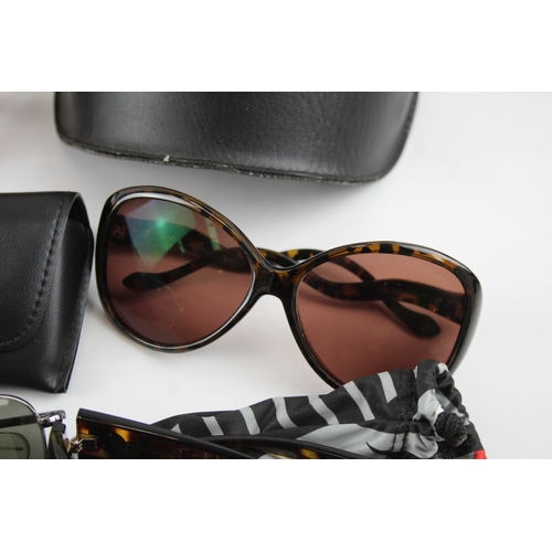 513 - Eight pairs of Designer Sunglasses Assorted Including Cases, Dust Cloths