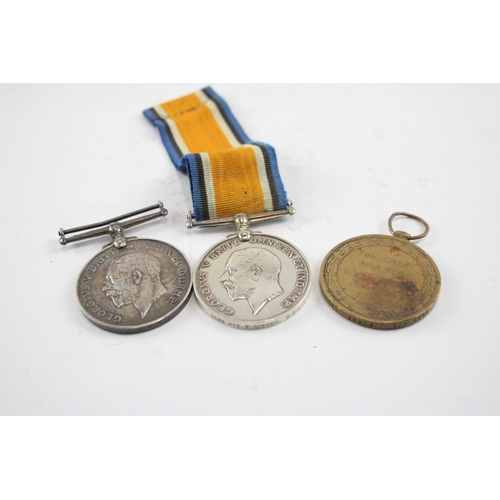 539 - Three WW1 War & Victory Medals, War Pte Picknell & Pte Sowden, Victory Pte Forde