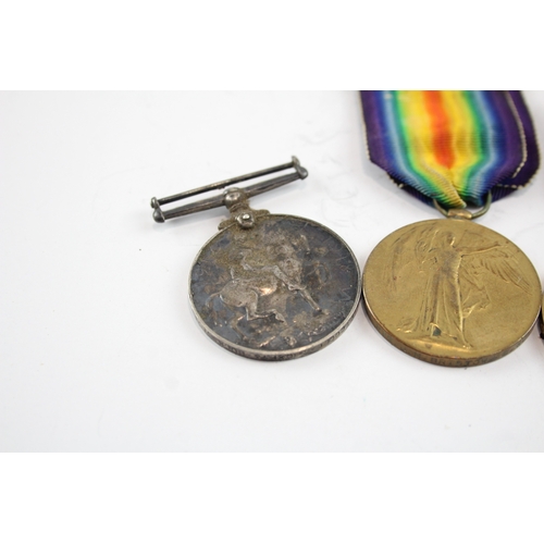 573 - Three WW1 War & Victory Medals, War 5101 Pte W.F Cooper Oxford & Bucks LI Etc