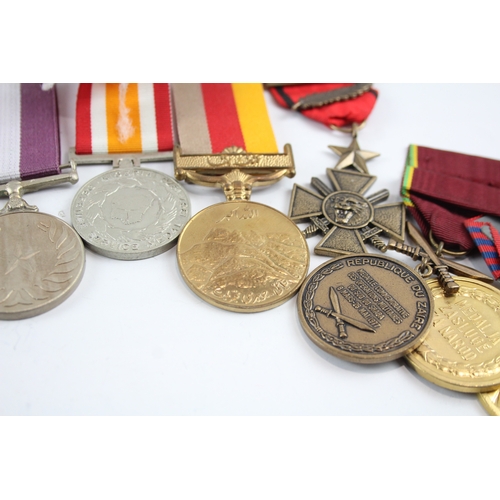 579 - Ten Medals Inc Border Service, Niger Service, Yugoslavia Order Of Merit, Etc