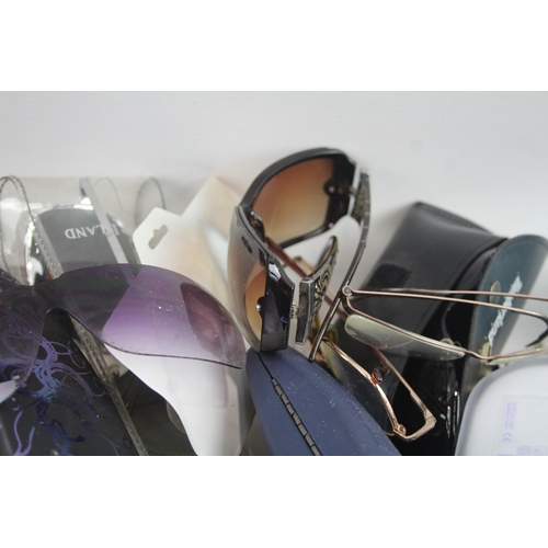 598 - Joblot Of Assorted Fashion Sunglasses Inc Branded, Metal Frame, Cases Etc