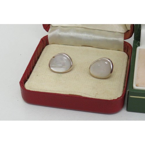 239 - Two pairs of boxed silver earrings