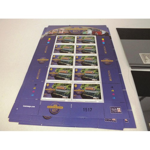 140 - Forty sheets of rare world stamps