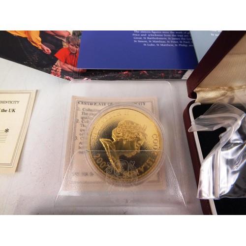 162 - Three coin sets and other commemorative coins