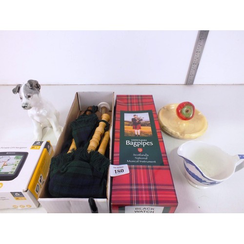 180 - Mixed lot of collectables to include ceramic USSR dog etc.