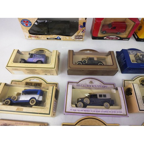 7 - Twenty-six boxed diecast includes Corgi Royal Mail van, Days gone etc.