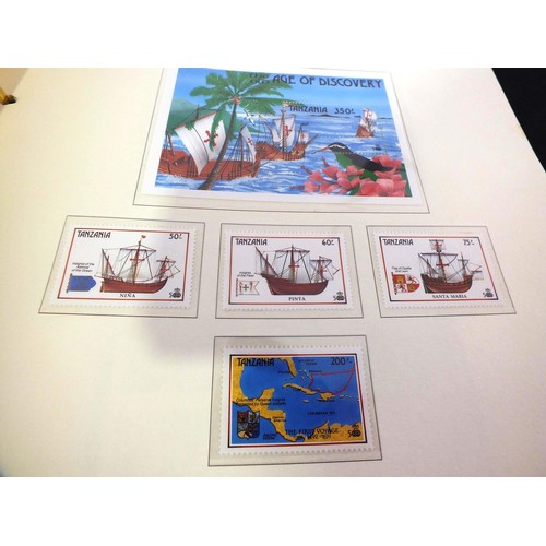 15 - Maritime Heritage complete album, all stamps mint never hinged.