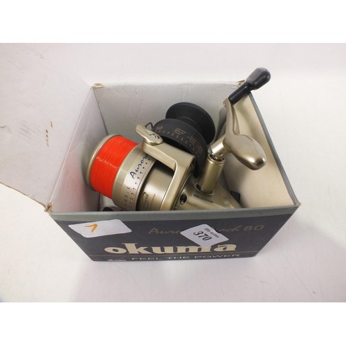 370 - Okuma Aurora beach fishing reel