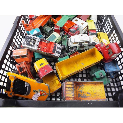 344 - Selection of early playworn Matchbox cars.