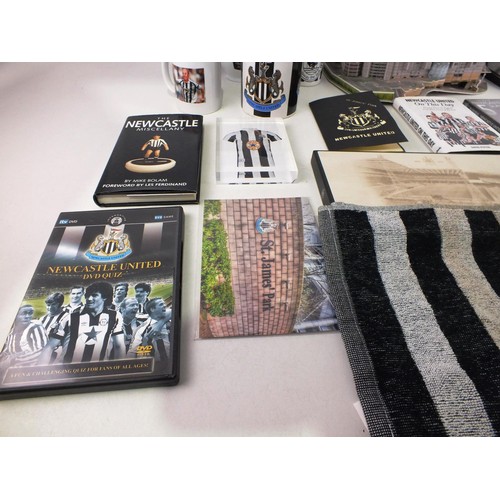 346 - Job lot of Newcastle United Memorabilia.