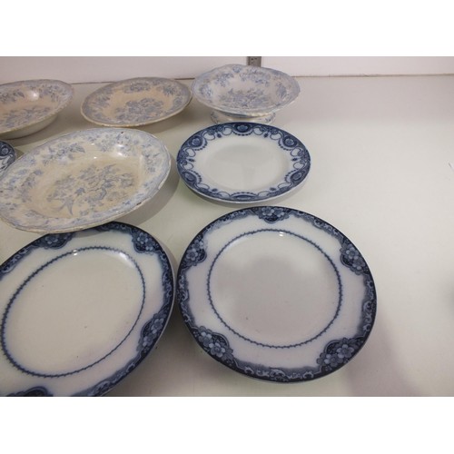 361 - Selection of plates and dishes.