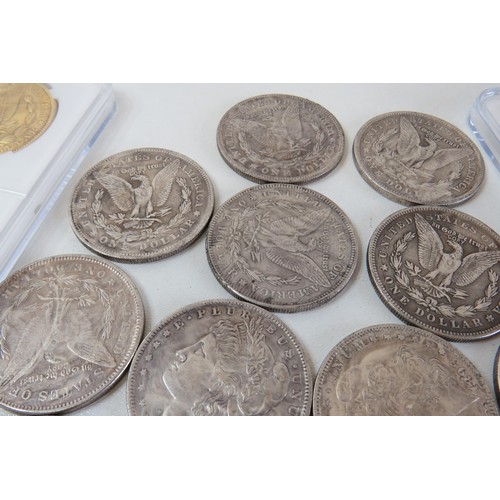 232 - Thirteen replica coins