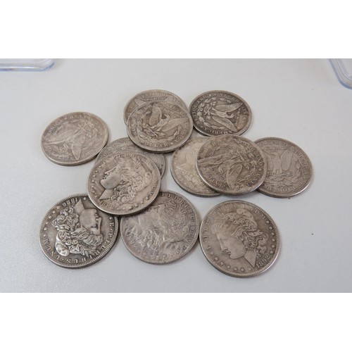 232 - Thirteen replica coins