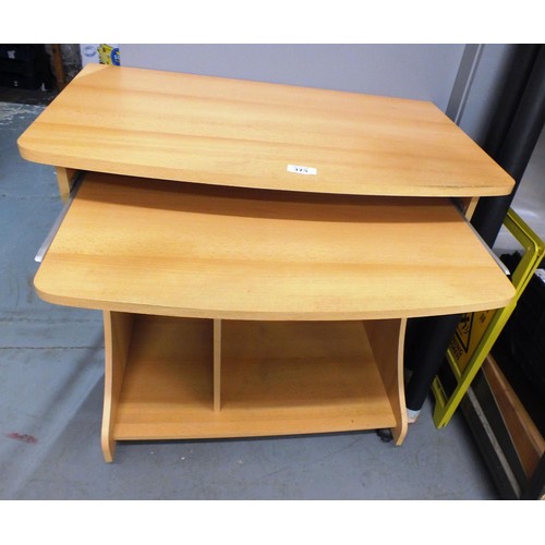 375 - Computer desk in good condition.