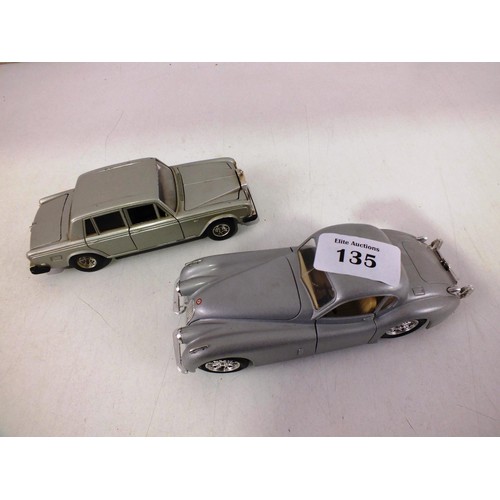 135 - Two 1:24 scale model cars