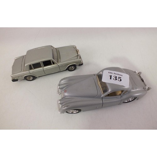 135 - Two 1:24 scale model cars