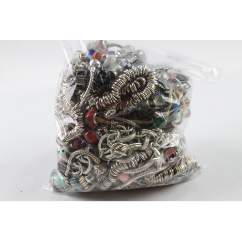 56 - Assortment of Fashion Charm Jewellery inc. Bracelets, Charms 1495g