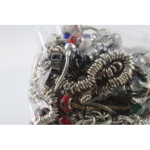 56 - Assortment of Fashion Charm Jewellery inc. Bracelets, Charms 1495g