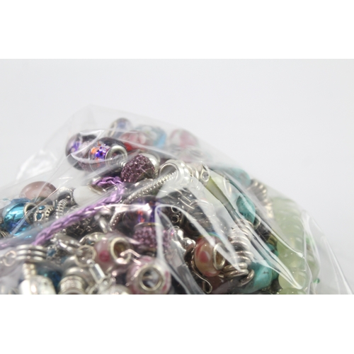 64 - Assortment of Fashion Charm Jewellery inc. Bracelets, Charms 1490g