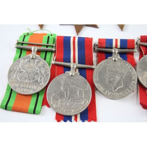 91 - WW2 Medals Inc Burma, Italy, France & Germany Stars, Etc x 10