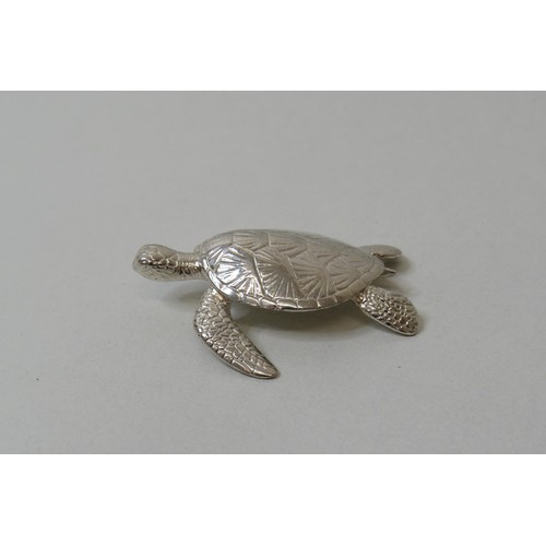 26 - .999 Silver Turtle Figure