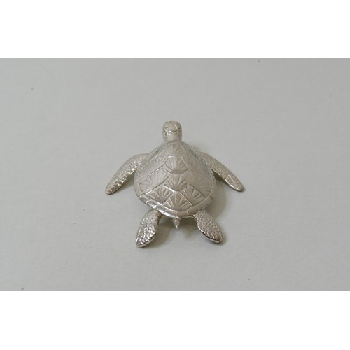 26 - .999 Silver Turtle Figure