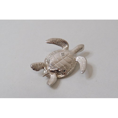 26 - .999 Silver Turtle Figure