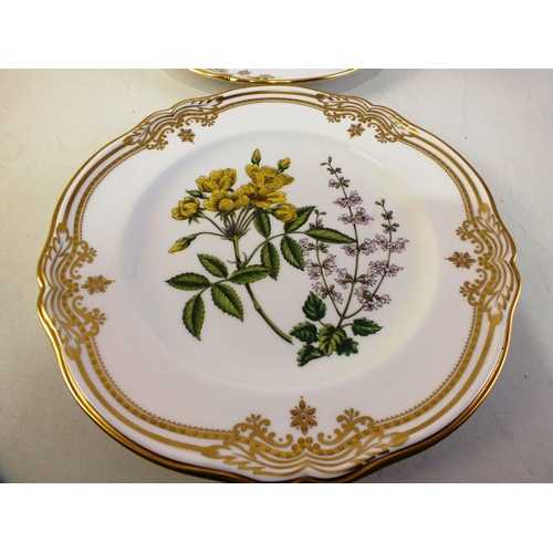 104 - Four spode plates No 1, 2,4 &6 and a spode Iona plate