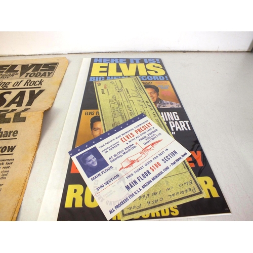 138 - Elvis Presley memorabilia