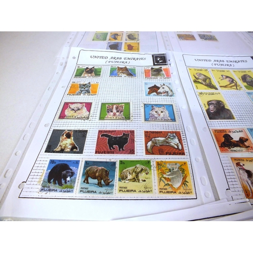 146 - Fifty sheets of world stamps