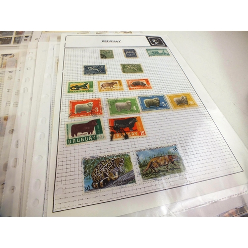 146 - Fifty sheets of world stamps