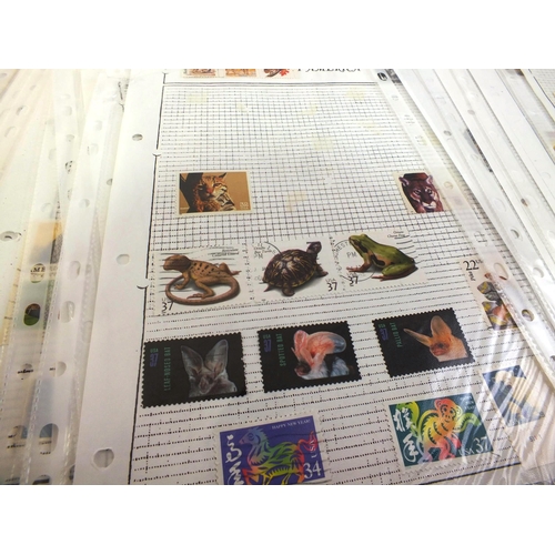 146 - Fifty sheets of world stamps