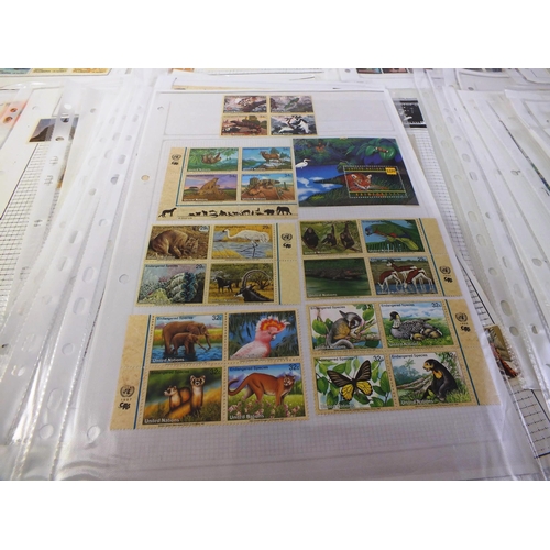 146 - Fifty sheets of world stamps