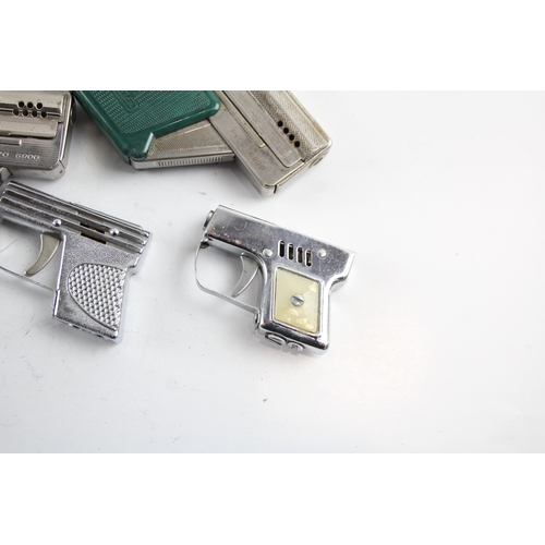 452 - Novelty Gun Lighters Tobacciana Collectables