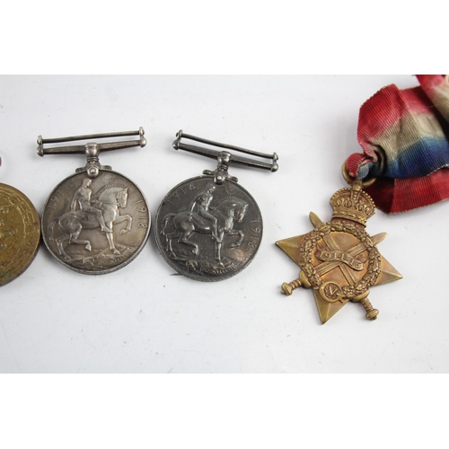 454 - WW1 Medals Inc War G81756 Pte A Jardine R Fus, Victory Pte Winders R War Etc x 4