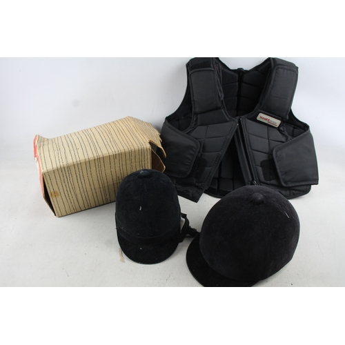 626 - Horse Riding Helmets & Padded Safety Gilet