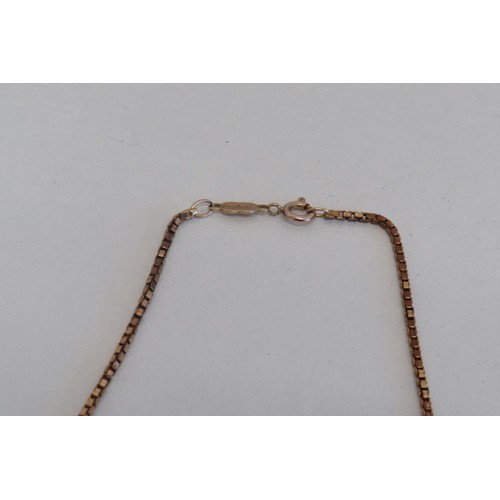 13 - 9ct Gold chain- 16