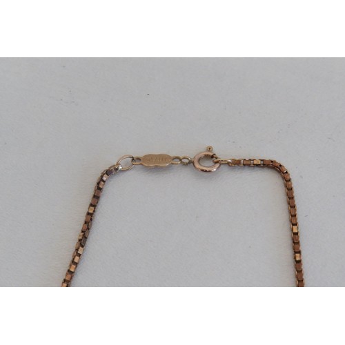 13 - 9ct Gold chain- 16