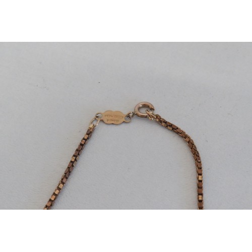 13 - 9ct Gold chain- 16