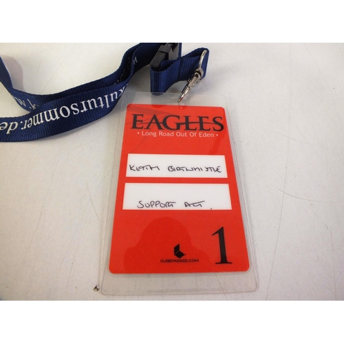 202 - Eagles tour VIP Pass