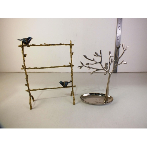 203 - Two jewellery stands