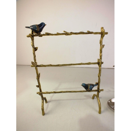 203 - Two jewellery stands