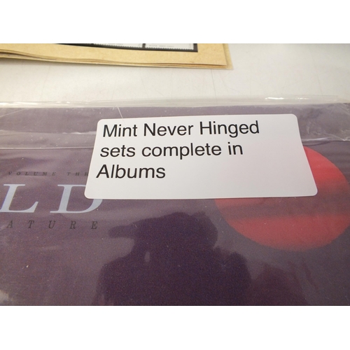 24 - Mint never hinged complete albums collection