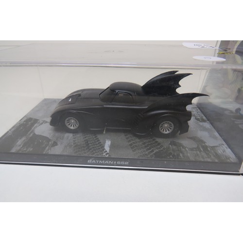 236 - Batmobile and batman helicopter