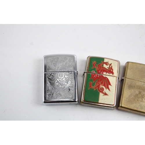 470 - Zippo Pocket Lighters Job Lot Tobacciana Collectables