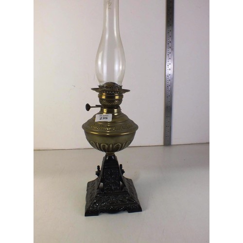 238 - Large oil lamp