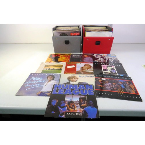 305 - one hundred and fifty 45RPM records includes lots of great artists