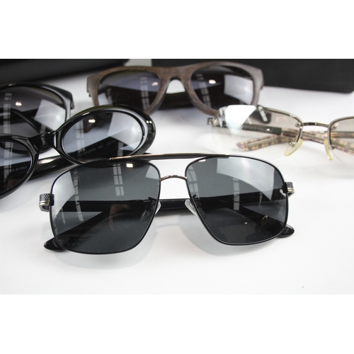 538 - Designer Sunglasses / Glasses Branded Assorted Inc Cases x 6